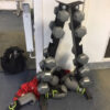 Full Commercial Gym Equipment Package - 10 Stations + Free Weights 11 hex dumbbells