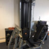 Full Commercial Gym Equipment Package - 10 Stations + Free Weights 10 life fitness leg press