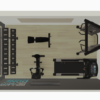 Garage Gym or Small Room Gym Package (15m2) 2 home gym 7