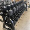 Full Set of Technogym Dumbbells 8kg - 56kg (20 Pairs Inc Racks) 13 IMG 7530 rotated