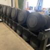 Full Set of Technogym Dumbbells 8kg - 56kg (20 Pairs Inc Racks) 12 IMG 7531 rotated