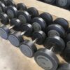 Full Set of Technogym Dumbbells 8kg - 56kg (20 Pairs Inc Racks) 8 IMG 7536 rotated