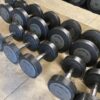 Full Set of Technogym Dumbbells 8kg - 56kg (20 Pairs Inc Racks) 7 IMG 7537 rotated