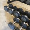 Full Set of Technogym Dumbbells 8kg - 56kg (20 Pairs Inc Racks) 6 IMG 7538 rotated