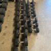 Full Set of Technogym Dumbbells 8kg - 56kg (20 Pairs Inc Racks) 5 IMG 7539 rotated