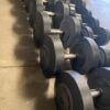 Full Set of Technogym Dumbbells 8kg - 56kg (20 Pairs Inc Racks) 3 IMG 7541 rotated